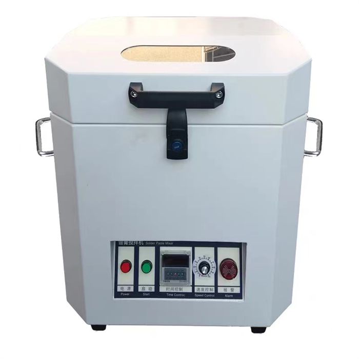 Automatic solder paste mixer 