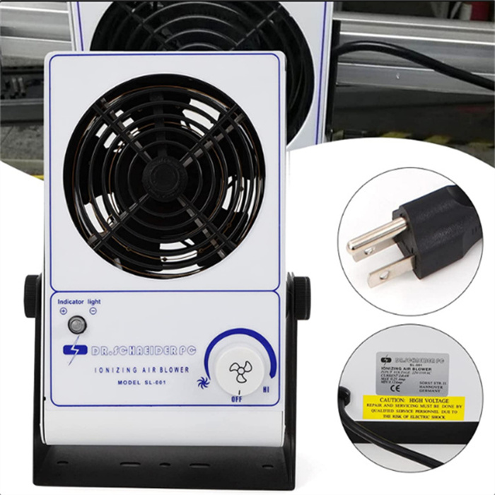 SINGLE FAN ESD IONIZING AIR BLOWER