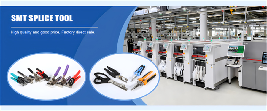 SMT splicing scissors for smt line